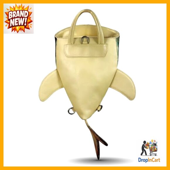 Genuine Leather Sling Backpack Retro Adjustable Convertible Strap Daypack main image 5